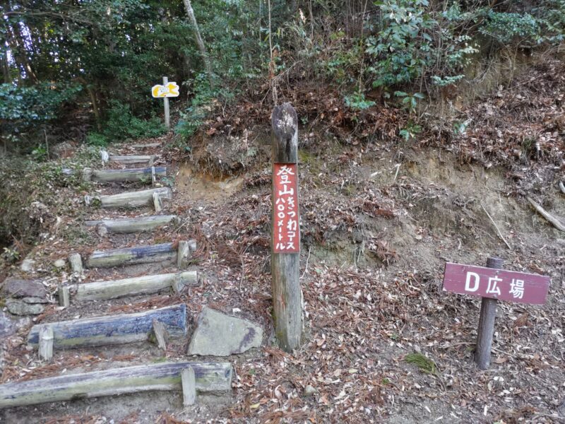 きつねコース登山口