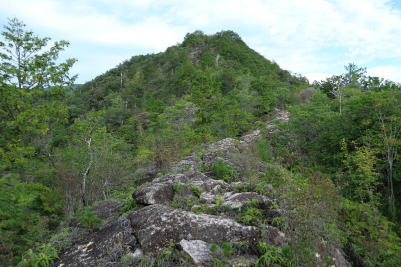 南尾根岩稜帯の縦走