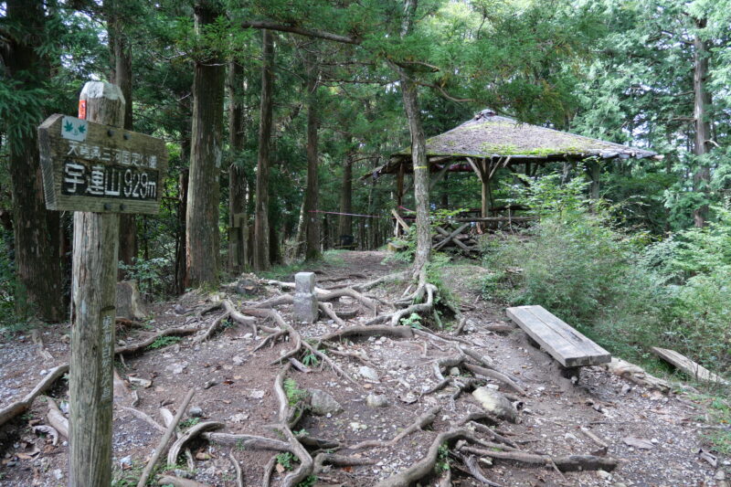 宇連山山頂