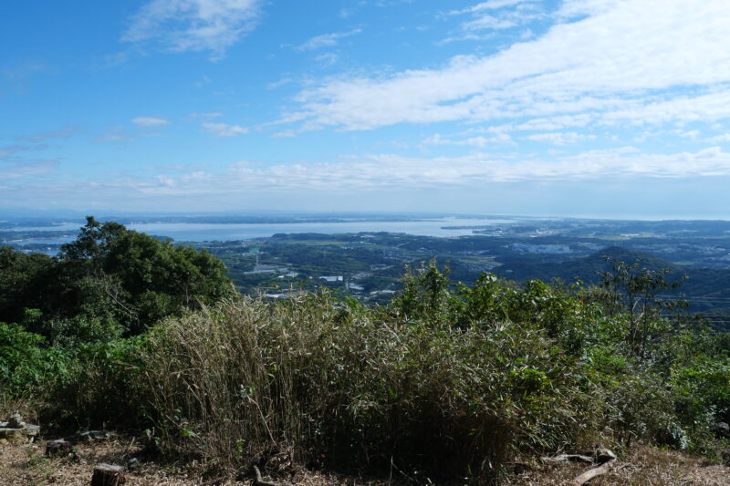 神石山山頂から望む