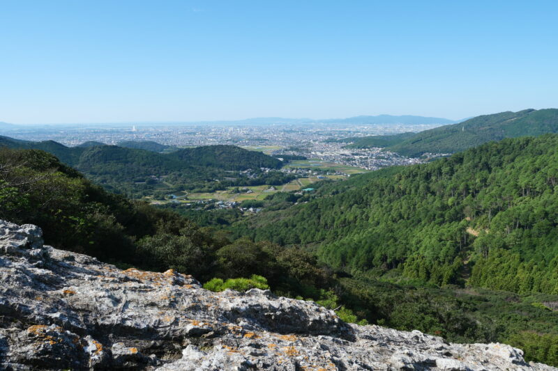 炮烙岩（西テラス）からの展望