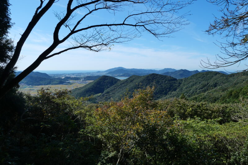 西の覗きからの眺望