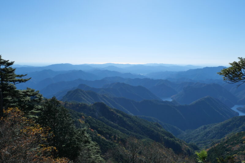 馬の背からの展望も独り占めだが・・・