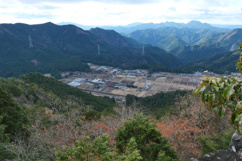 帝岩からのながめ