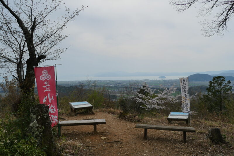 桜馬場で青空ランチ